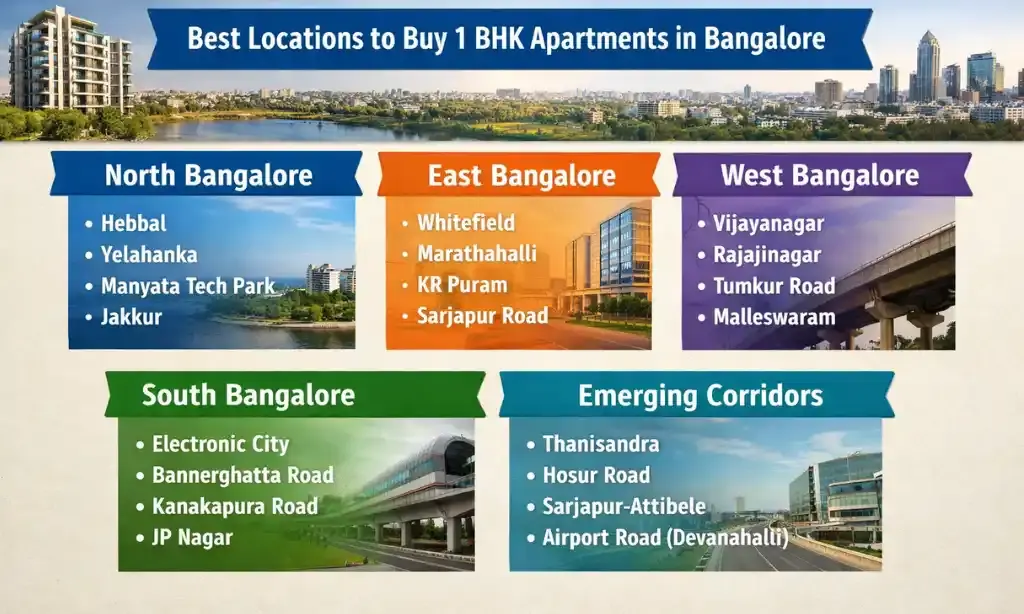 1 BHK Apartment for Sale in Bangalore for First-Time Home Buyers