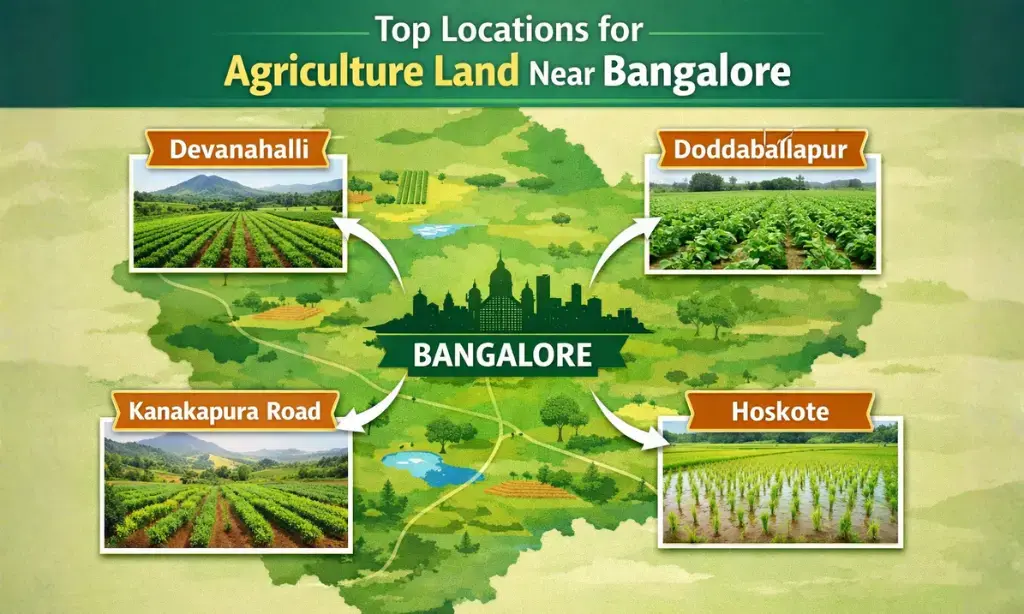 Locations for Agriculture Land Near Bangalore