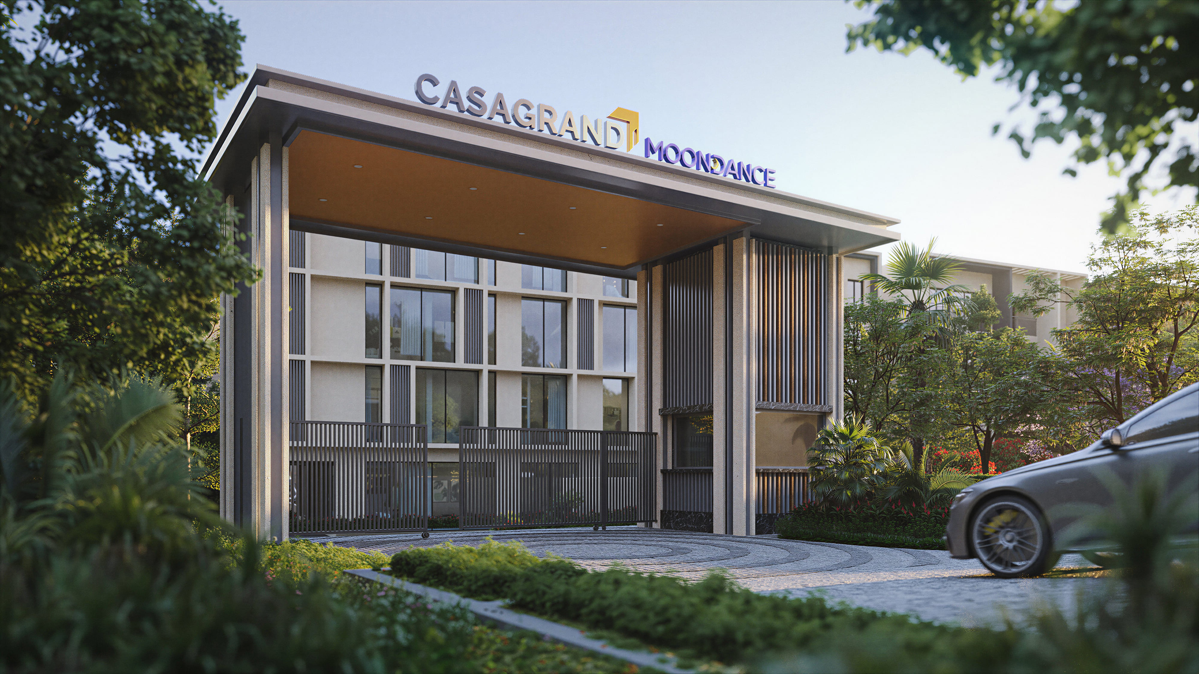 Casagrand Moondance entrance view, Kumbalgodu, Mysore Road Bangalore