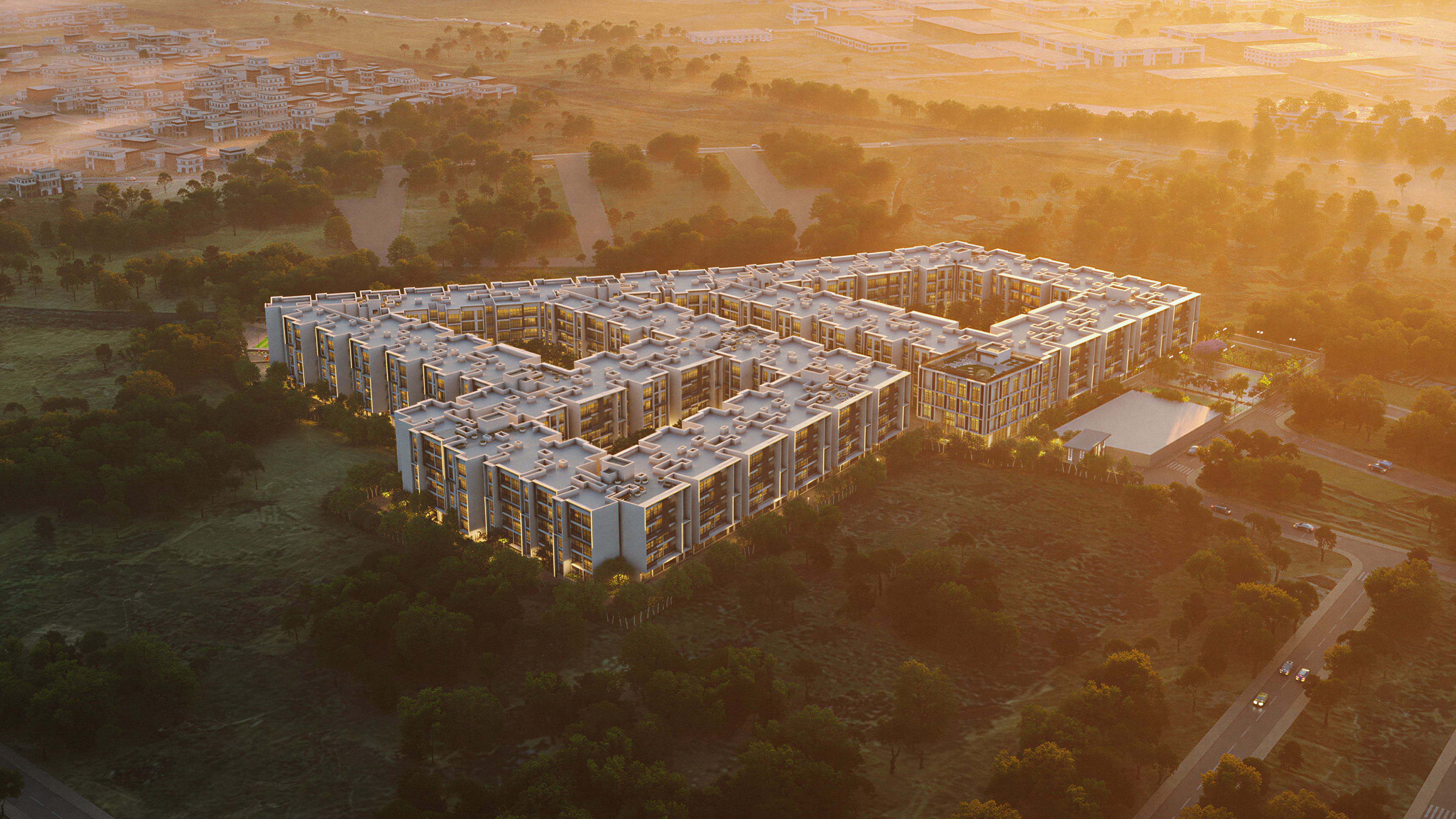 Casagrand Moondance township aerial view