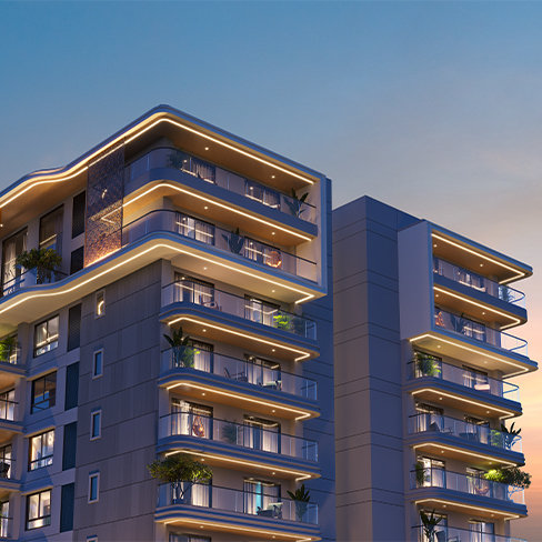 Century Regalia amenities including infinity pool and landscaped gardens on 8.5 acres