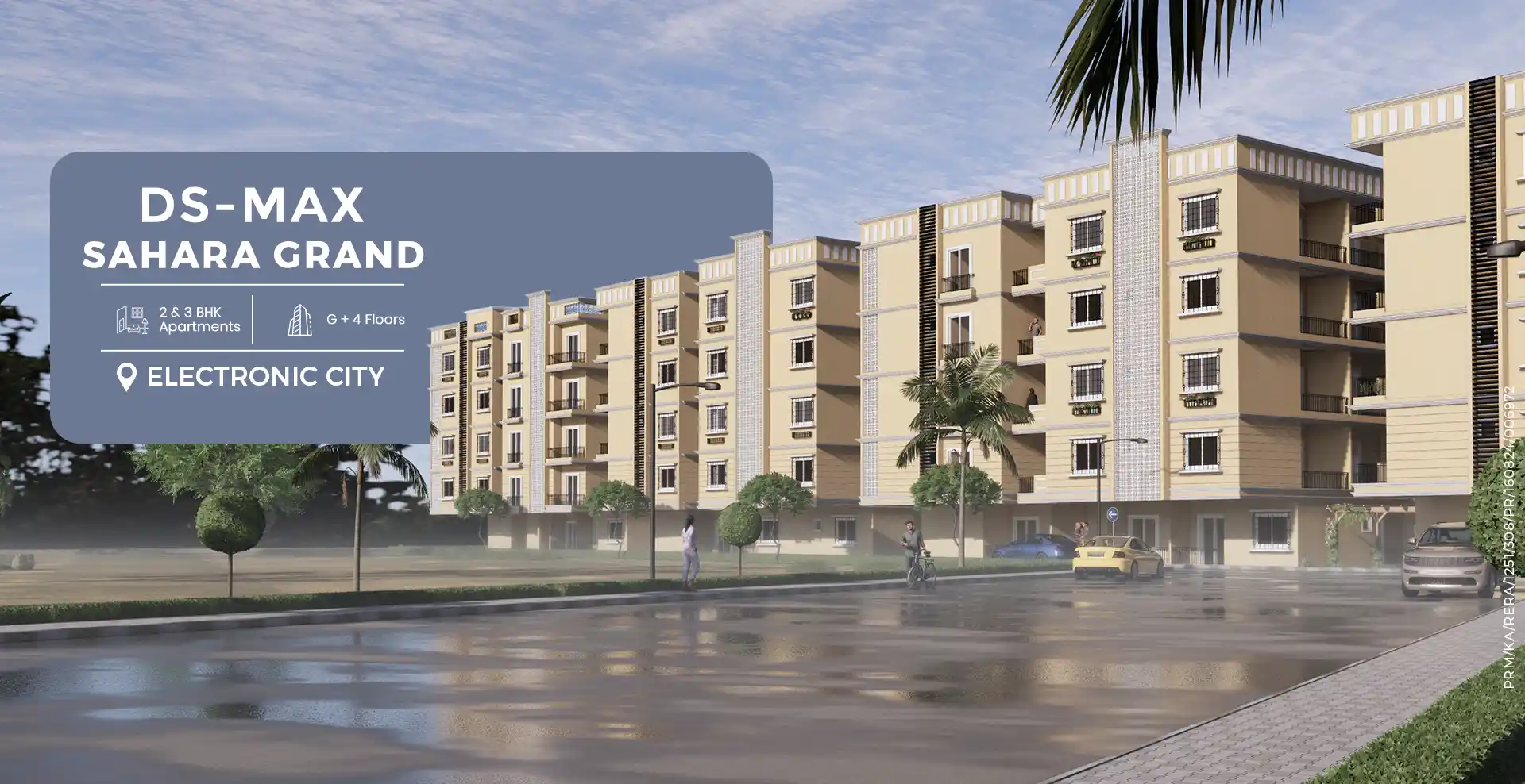 DS MAX Sahara Grand exterior, Hosa Road, Bengaluru