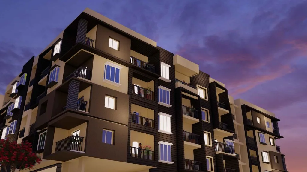 DS MAX Sangam Grand elevation view, Whitefield, Bengaluru