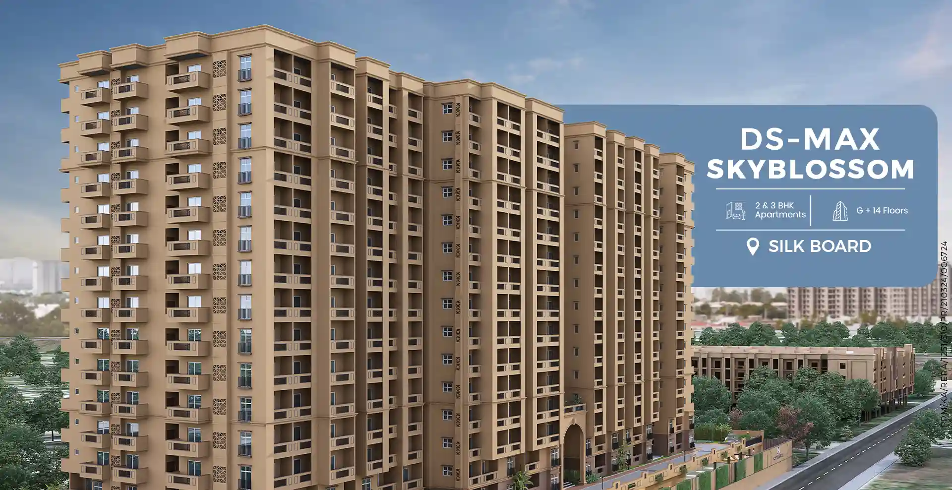 DS MAX Sky Blossom exterior, Begur, Bengaluru