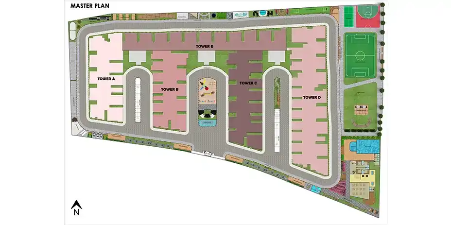 DS MAX Sky Sanman master plan, Bannerghatta Road, Bengaluru