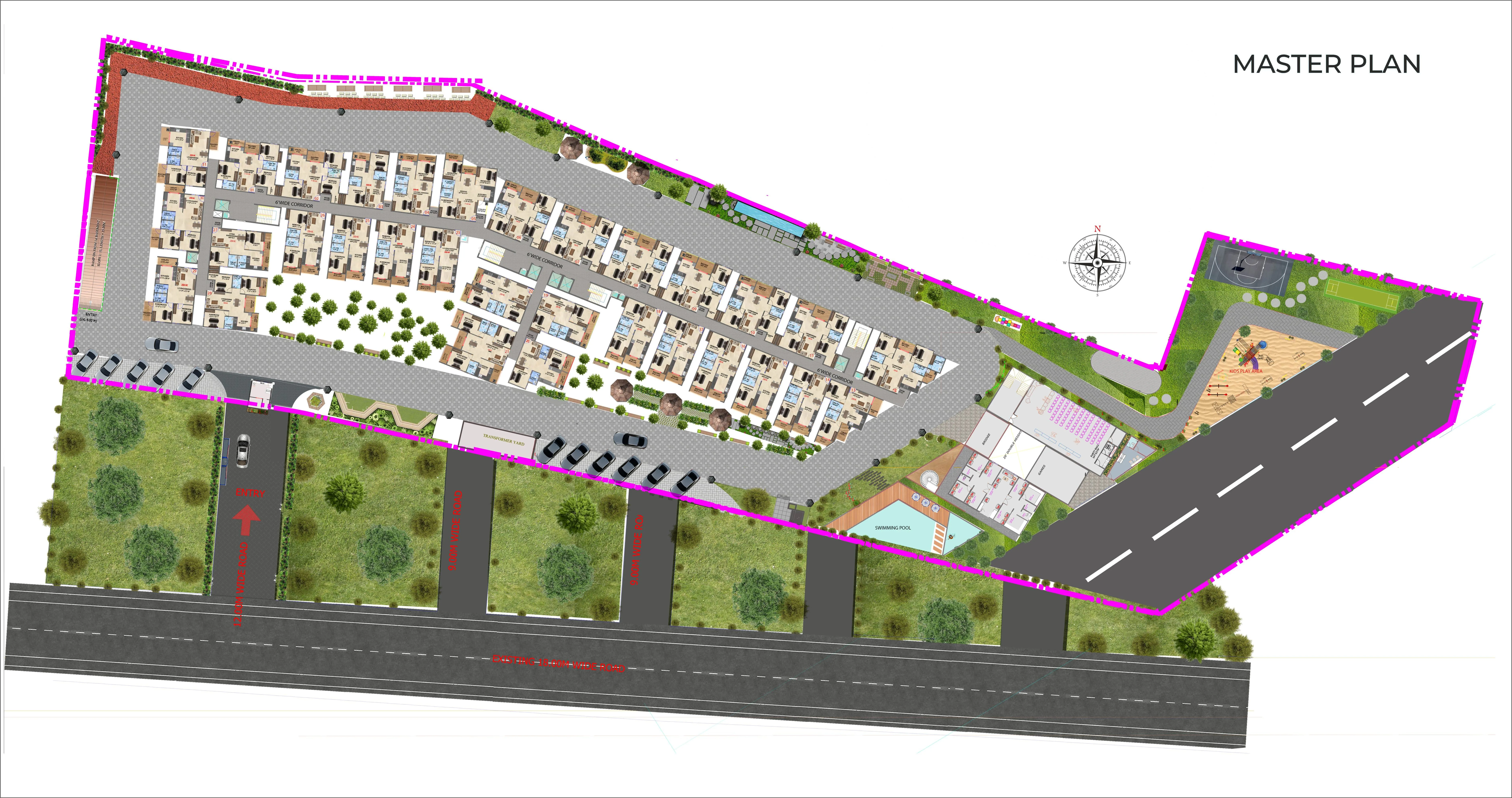 DS MAX Sky Stanza floor plan, Jigani, Bengaluru