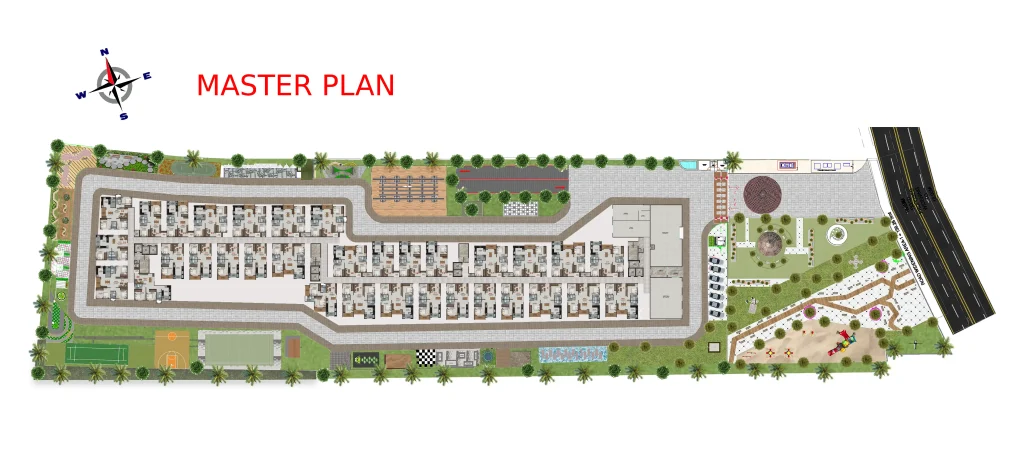 DS MAX SkySampurn master plan, Varthur, Bengaluru