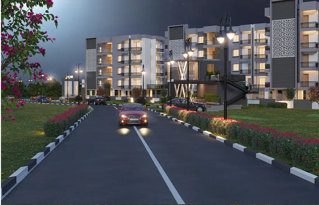 DS MAX Sukruth elevation view, Chandapura, Bengaluru