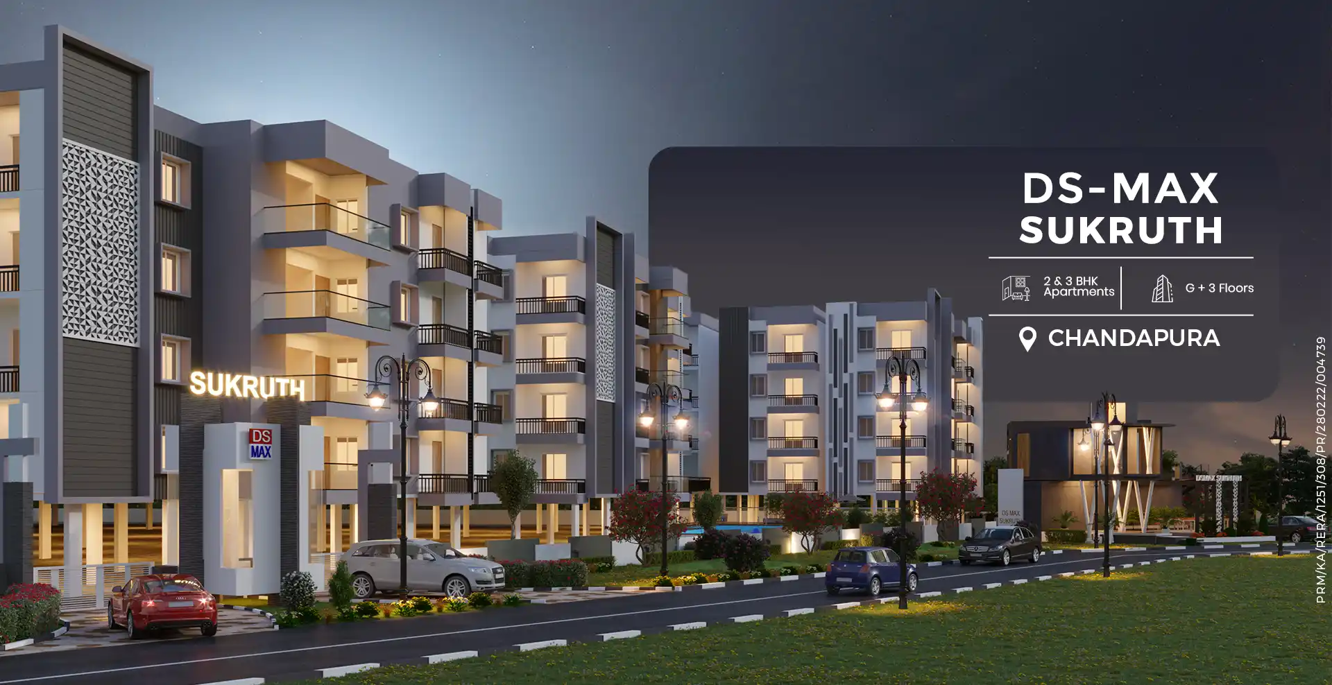 DS MAX Sukruth exterior, Chandapura, Bengaluru