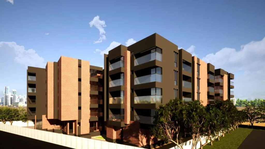 DS MAX Swastika west elevation, Hennur, Bengaluru