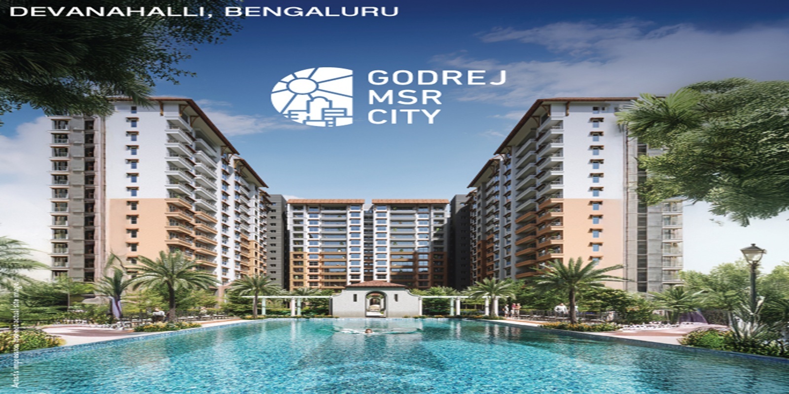 Godrej MSR City Shettigere — 62-acre township 31 towers Devanahalli North Bangalore