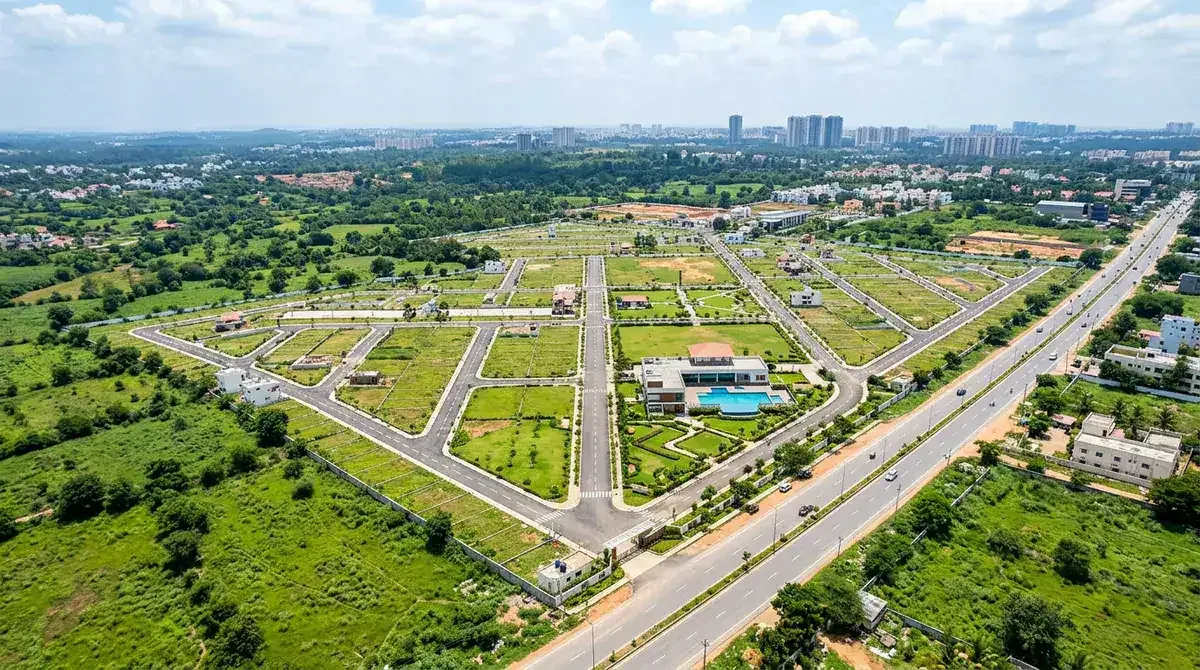 KNS District 30 Mysore Road Bangalore — BMRDA Approved Plots 163 Units