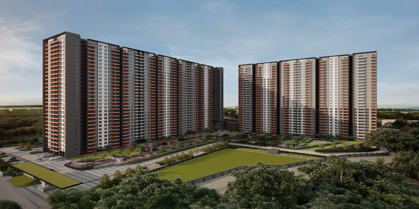 Prestige Evergreen master plan — 14 towers Varthur SH-35