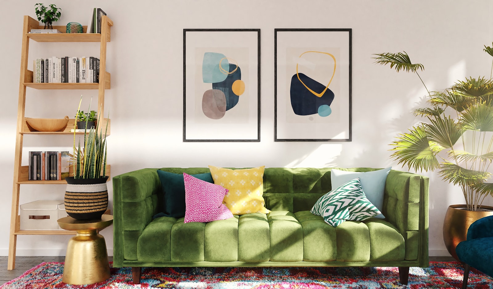 Prestige Greenmoor apartment interior living room