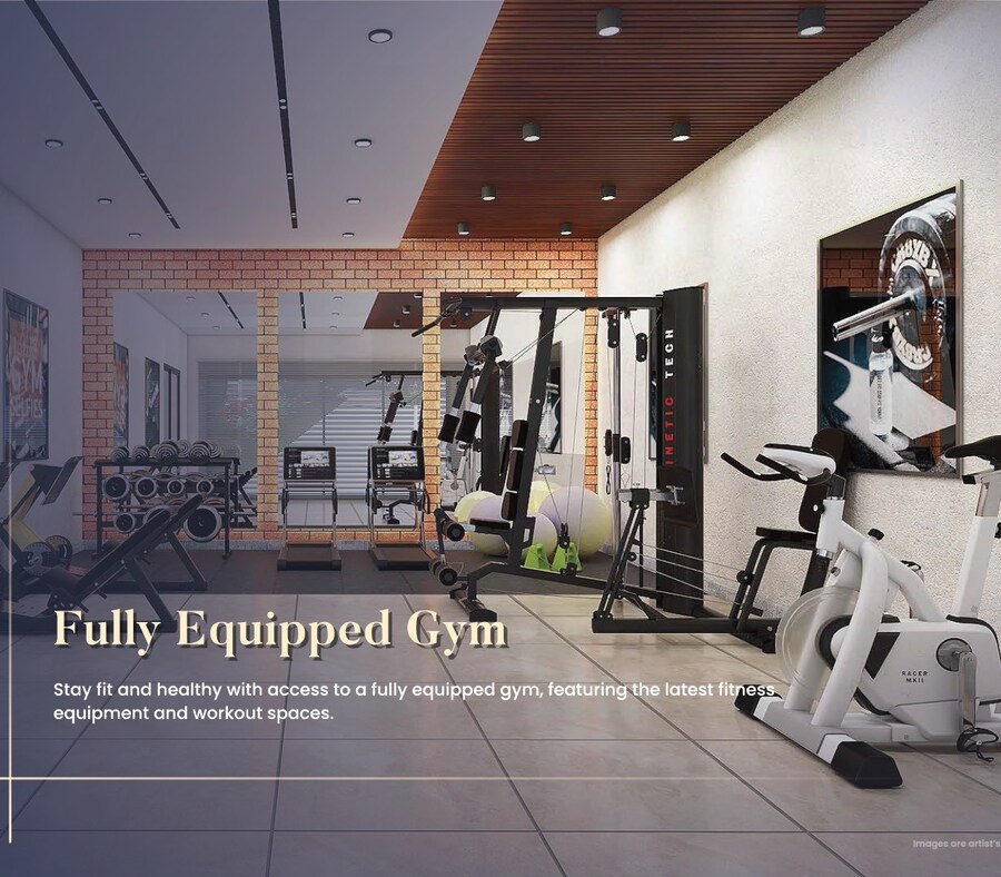 Raja Ira gymnasium and fitness facility