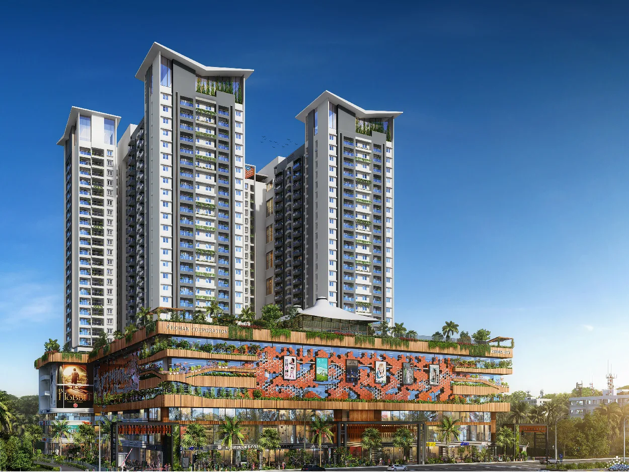 Rohan City Bejai Mangalore — 1, 2 & 3 BHK Integrated Township Bejai Main Road