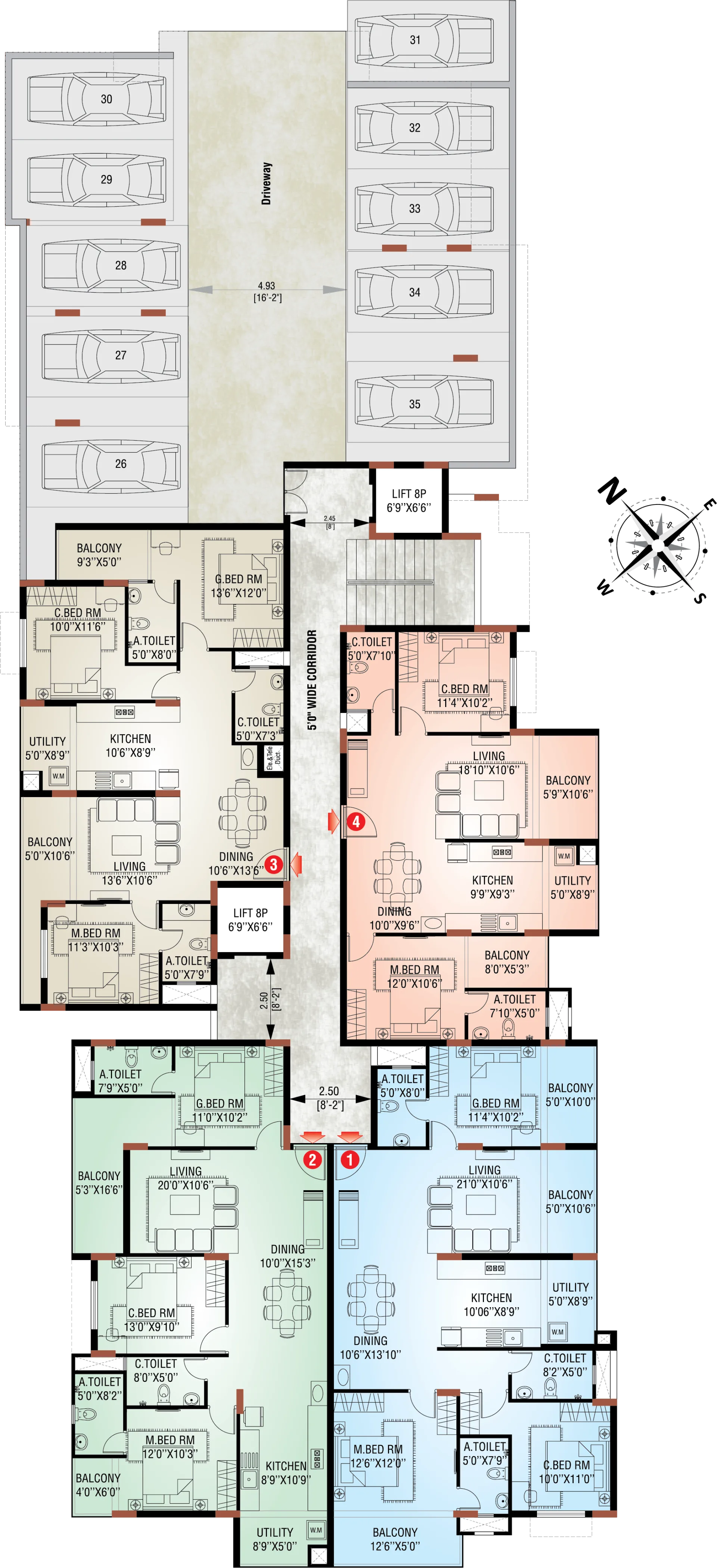 Rohan Garden Shivbagh Kadri Mangalore — 1, 2 & 3 BHK Premium Gated Community
