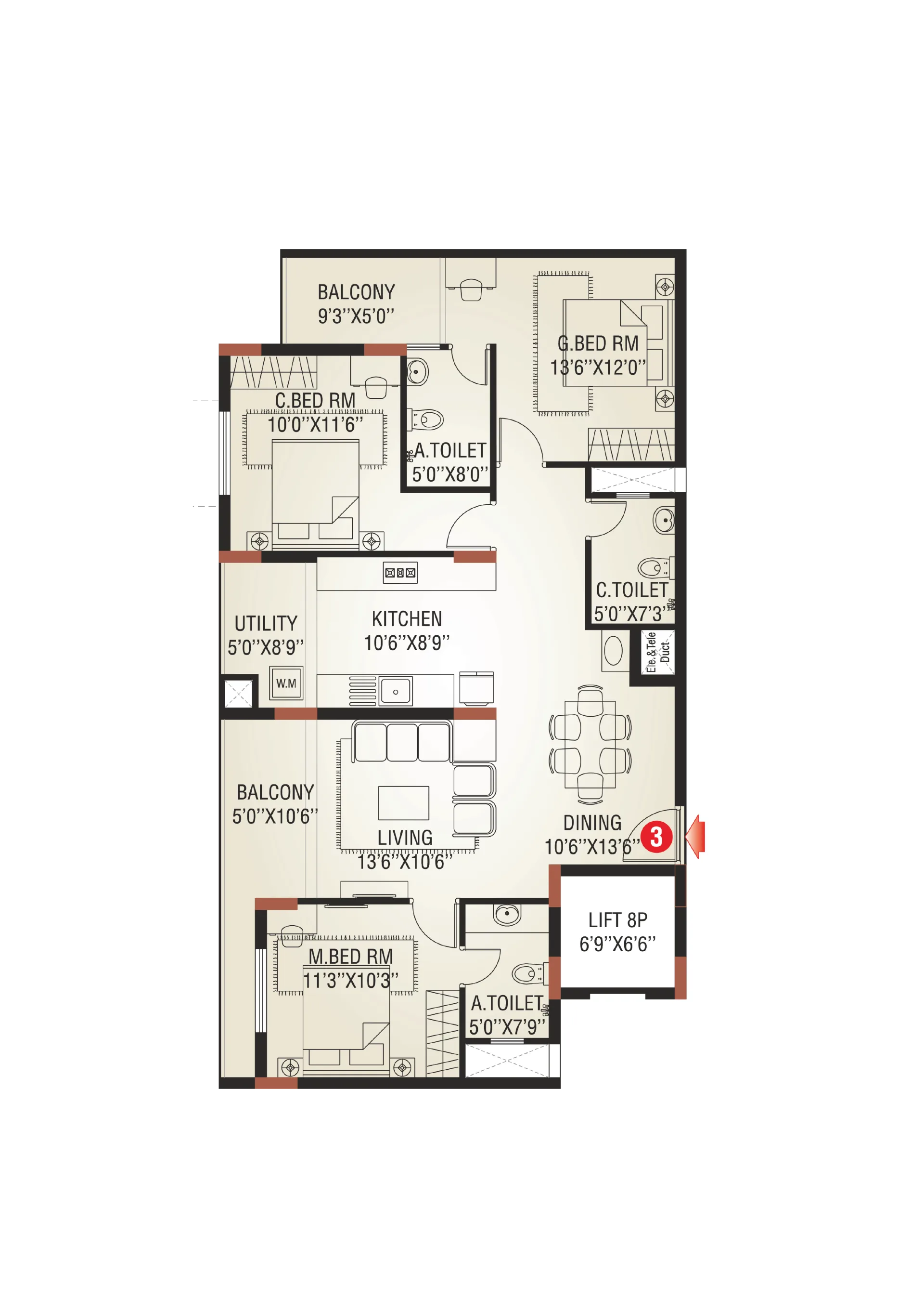 Rohan Garden Shivbagh Kadri Mangalore — 1, 2 & 3 BHK Premium Gated Community