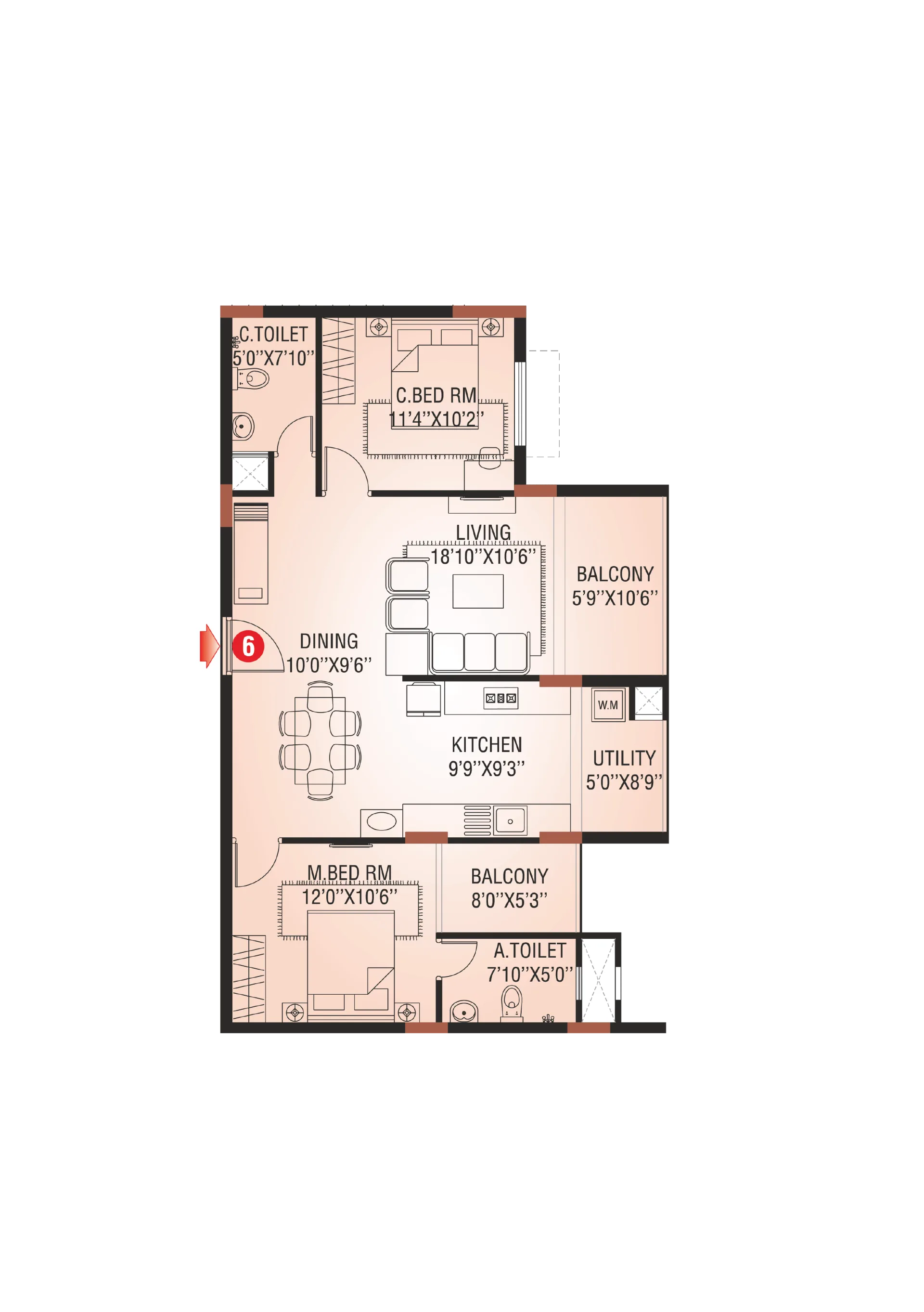 Rohan Garden Shivbagh Kadri Mangalore — 1, 2 & 3 BHK Premium Gated Community