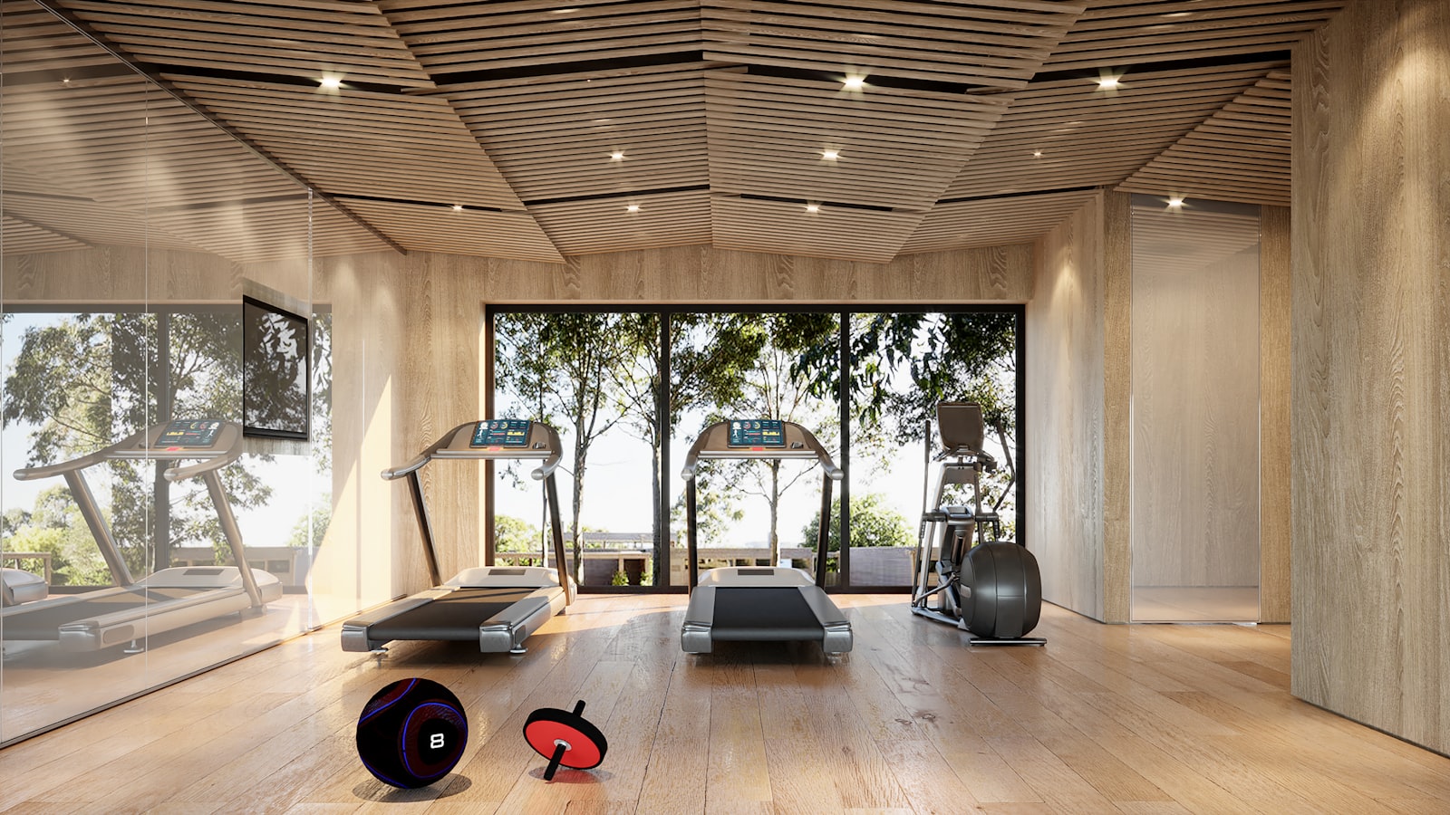 Sobha Infinia fitness center and gym