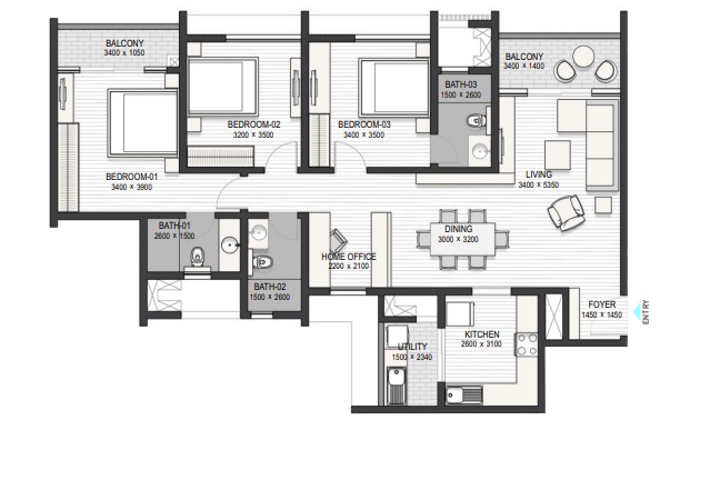 Sobha Sentosa location context — adjacent to Sobha Dream Acres, Balagere