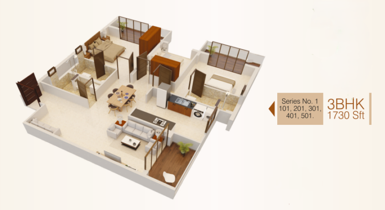 Udbhav Chinmaya floor plan layout exclusive community