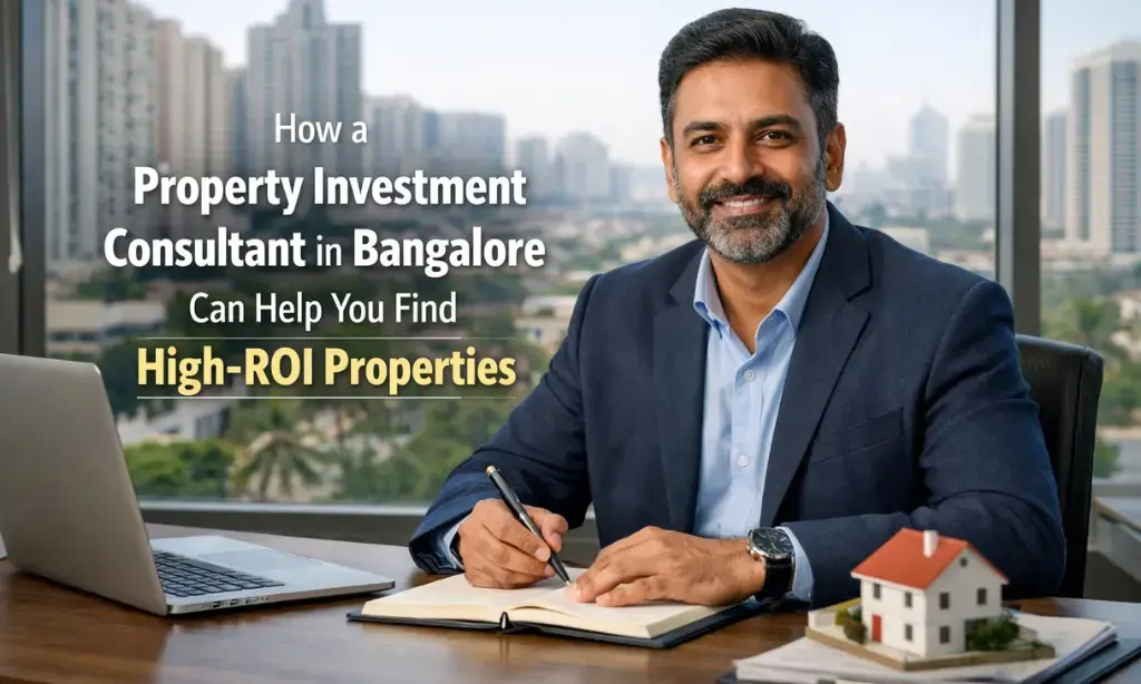 How a Property Investment Consultant in Bangalore Can Help You Find High-ROI Properties