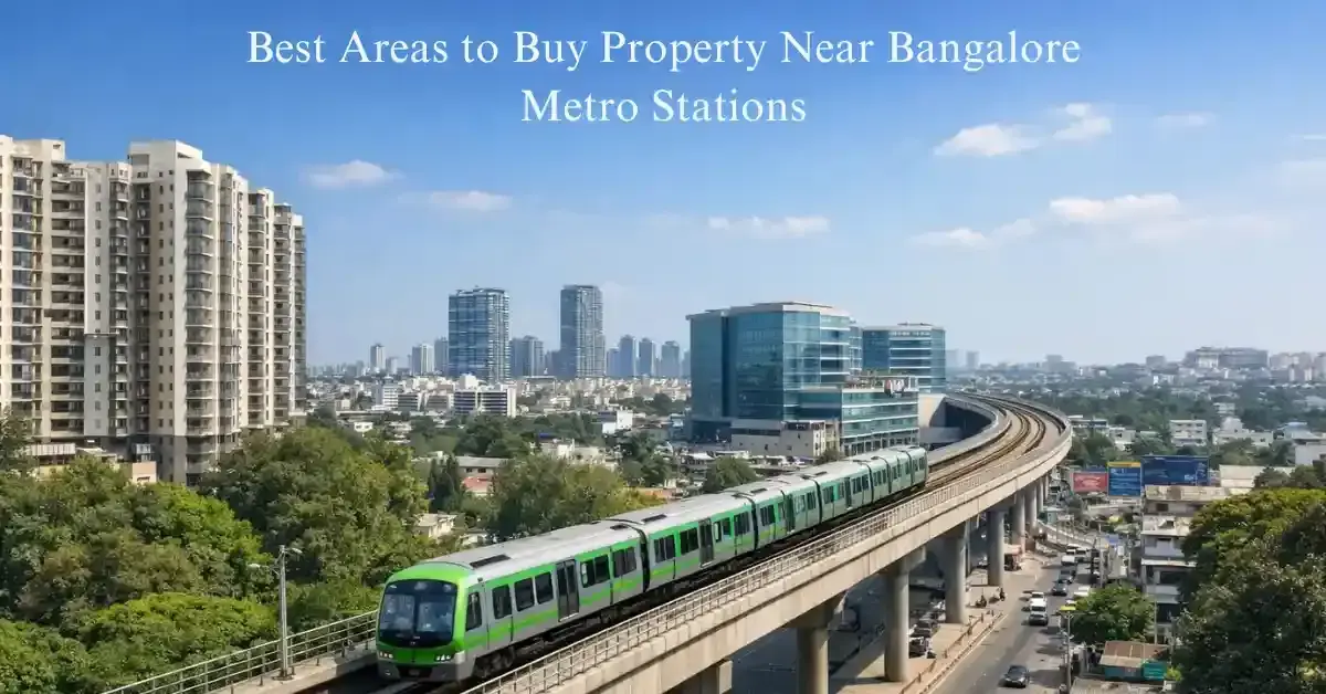 Top Areas to Buy Property Near Bangalore Metro Stations 2026