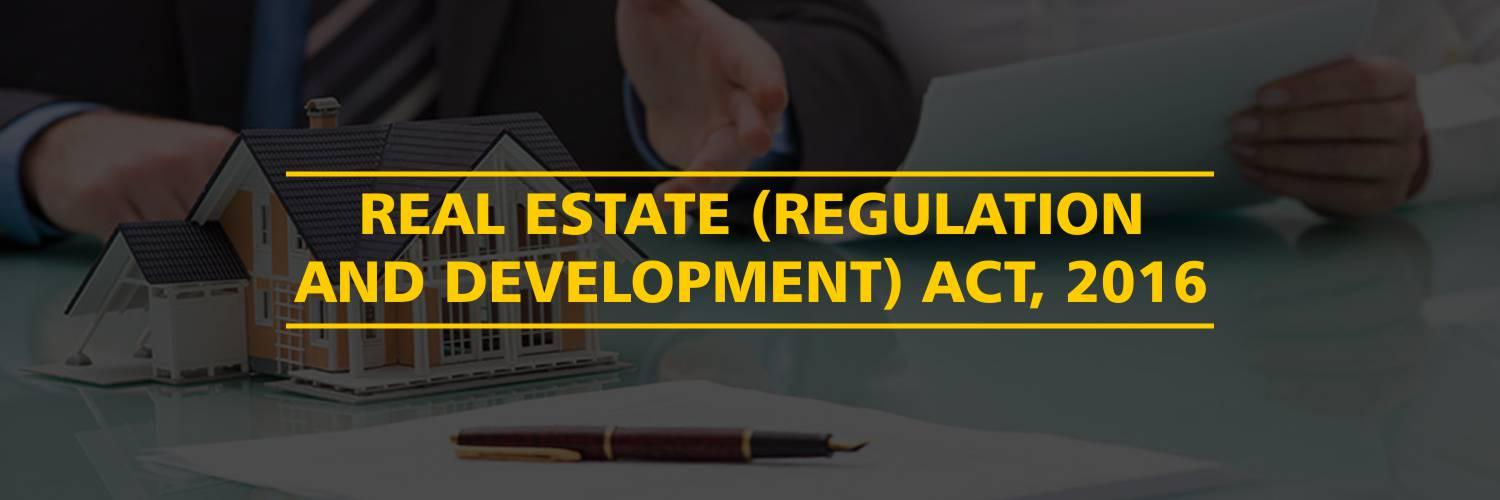 The Real Estate (Regulation and Development) Act