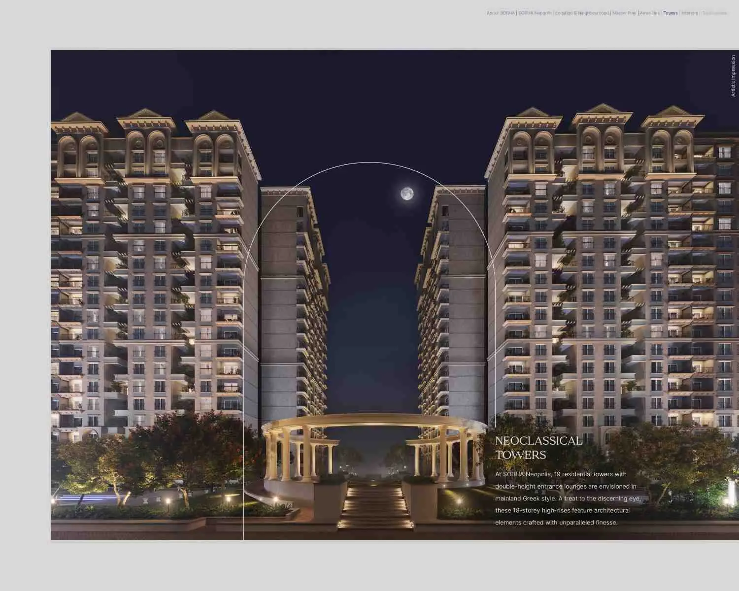 SOBHA Townpark Brooklyn Towers apartments Yadavanahalli Bangalore