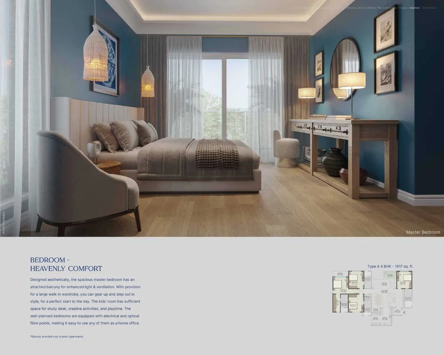 SOBHA Townpark interior premium 3 BHK apartment Hosur Road 2026