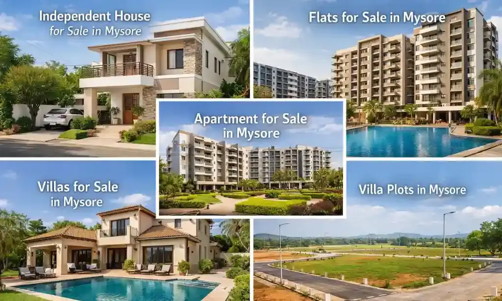 types of house for sale in mysore