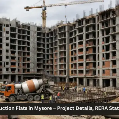 Under Construction Flats in Mysore – Project Details, RERA Status & Price List