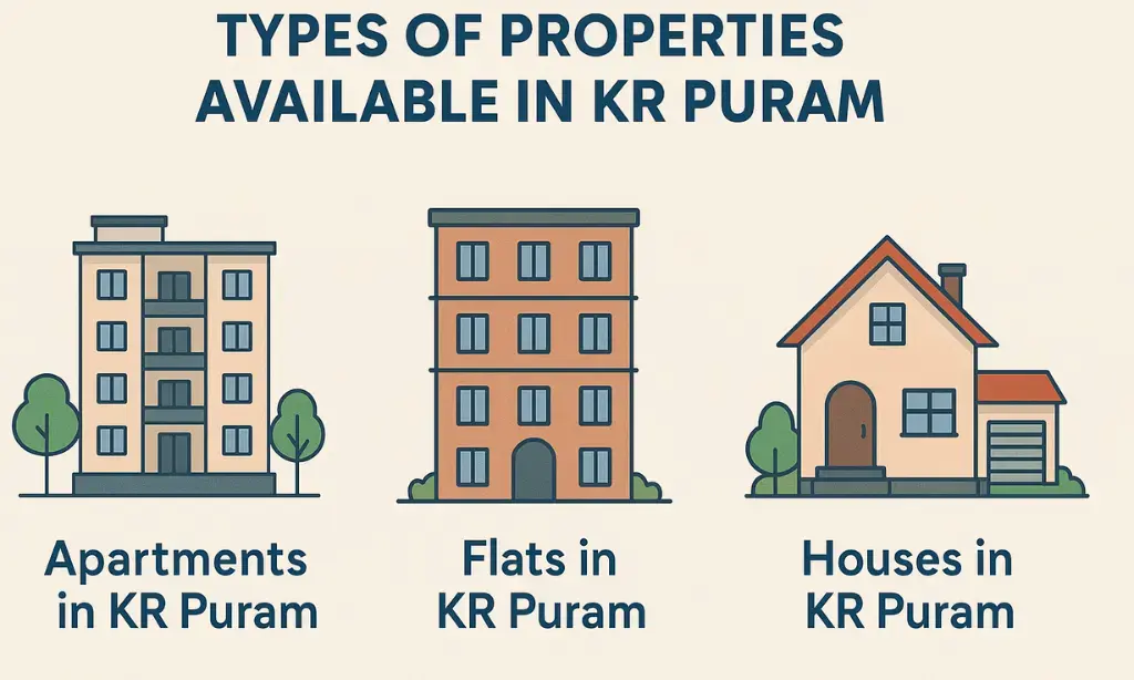 Types of Properties Available in KR Puram