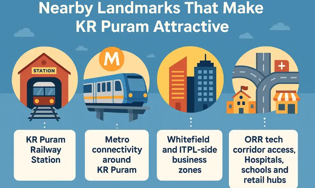 Nearby Landmarks That Make KR Puram Attractive